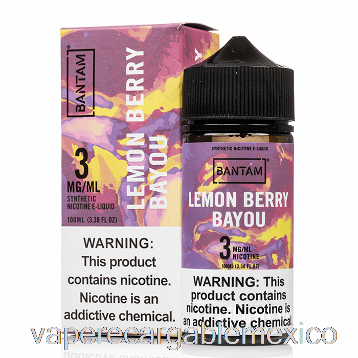 Vape Recargable Limon Berry Bayou - Bantam Vape - 100ml 0mg